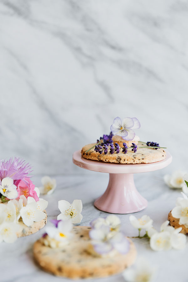 Lavendel Kuchen